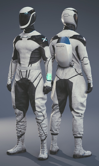 SpaceX space suit